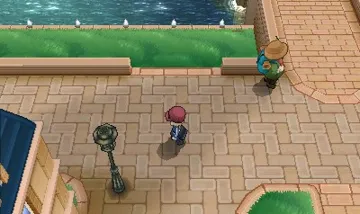 Pokemon X (USA) screen shot game playing